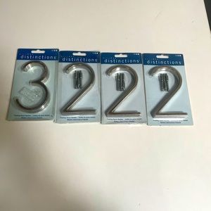 Brand New Hill man  Distinctions Floating House numbers